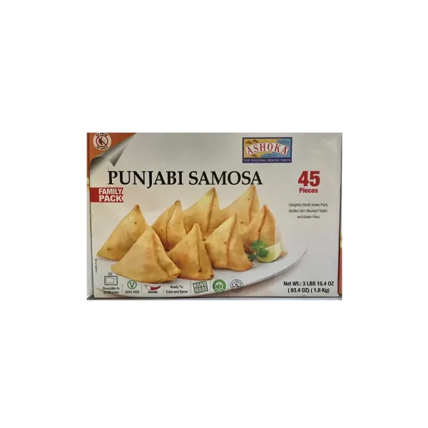 Ashoka Frozen Punjabi Samosa 1.8Kg 45 Packs