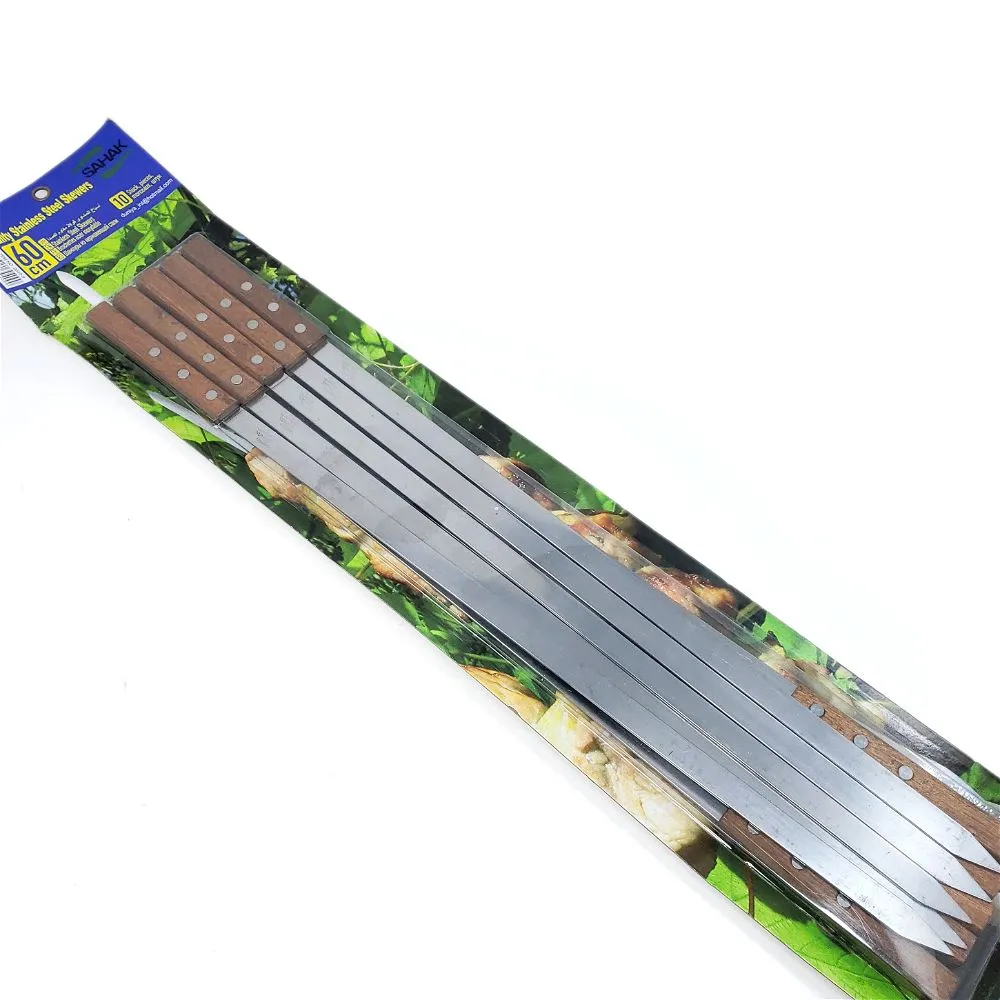 Sahak BBQ skewers 60cm Thick 10pk (2010-9)