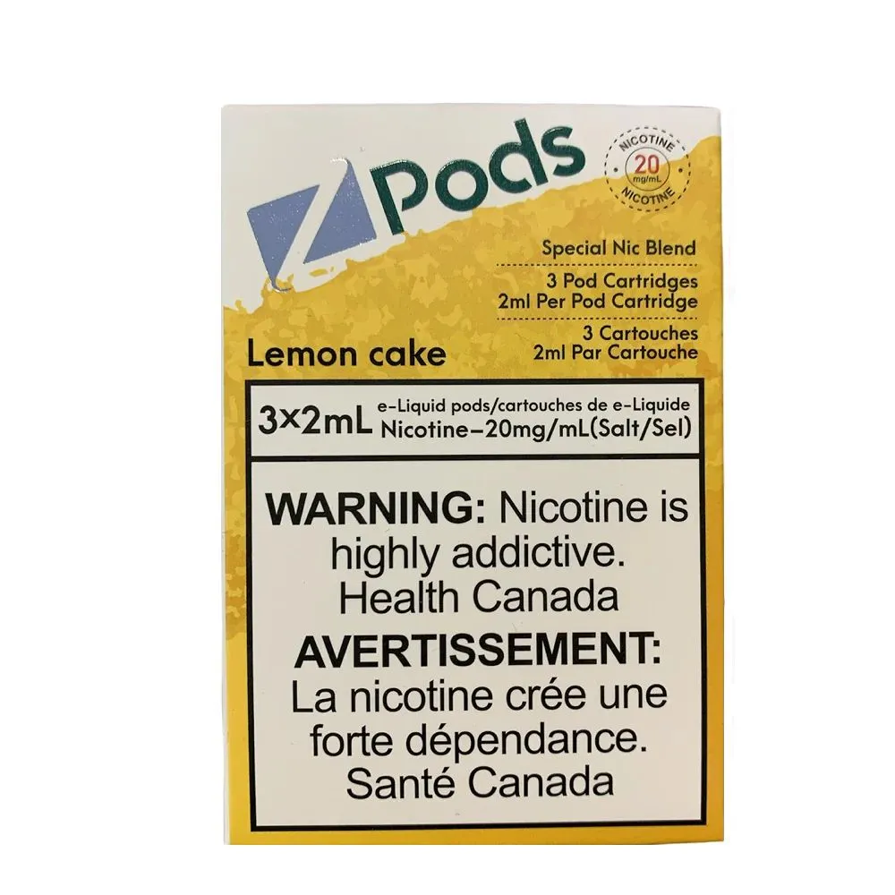 Z PODS LEMON CAKE