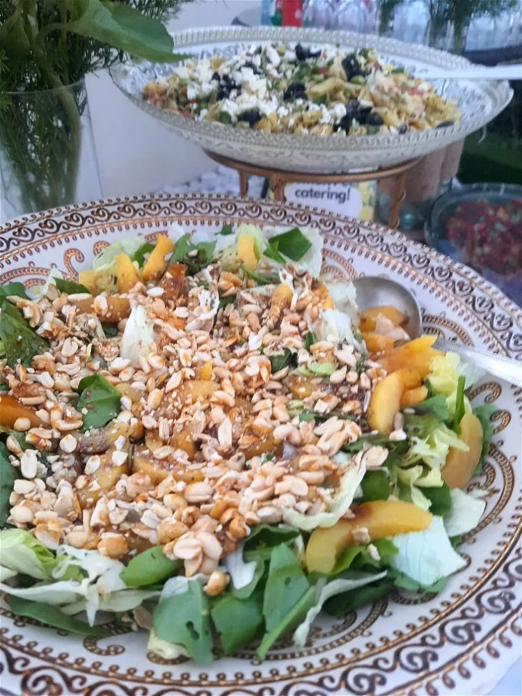 Peach Peanut Salad