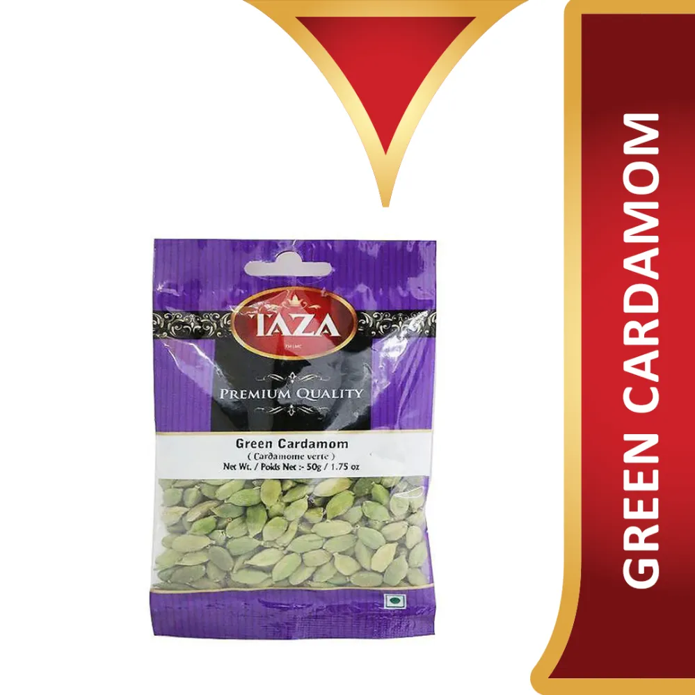 TAZA Green Cardamom 50g (Pouch)