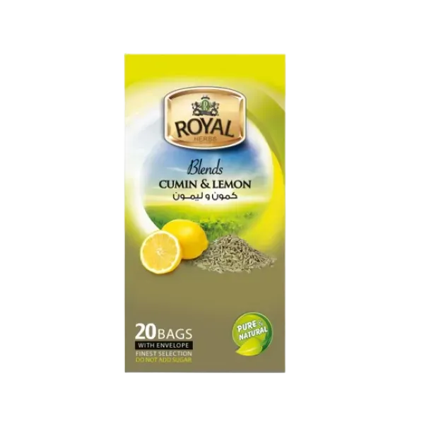 Cumin & Lemon Enveloped Royal (20 x 2g x 12)