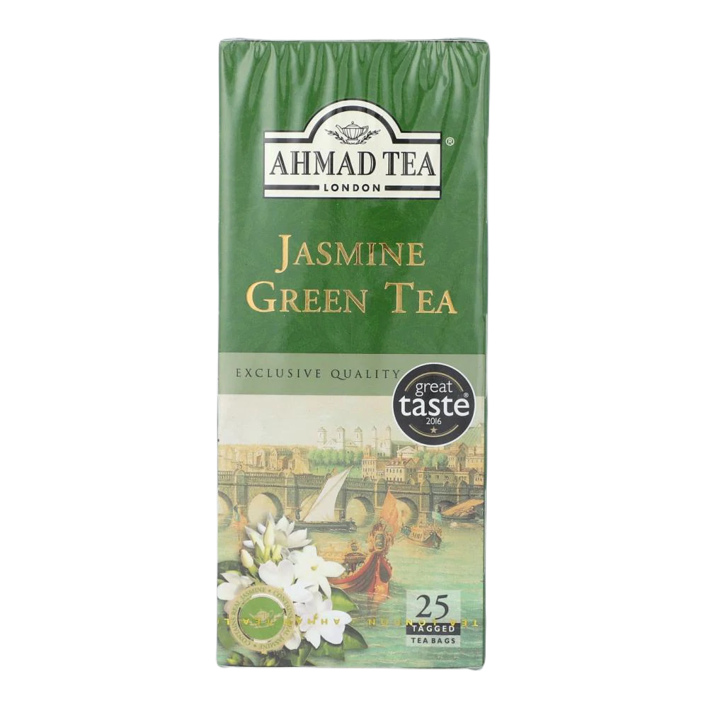 Ahmad Tea Jasmine Green Tea 25 Pcs