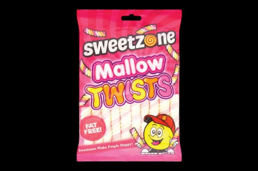 Sweet Zone Mallow Twists 100gm