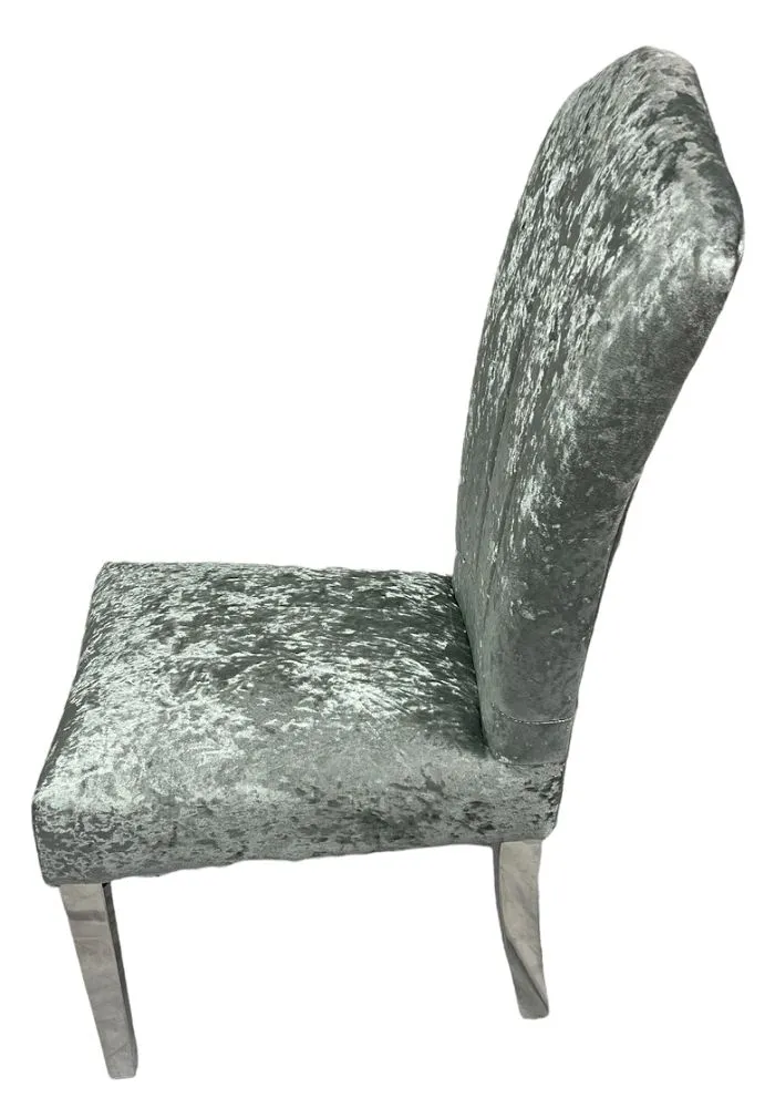 Sende Alice Crush Silver Chair