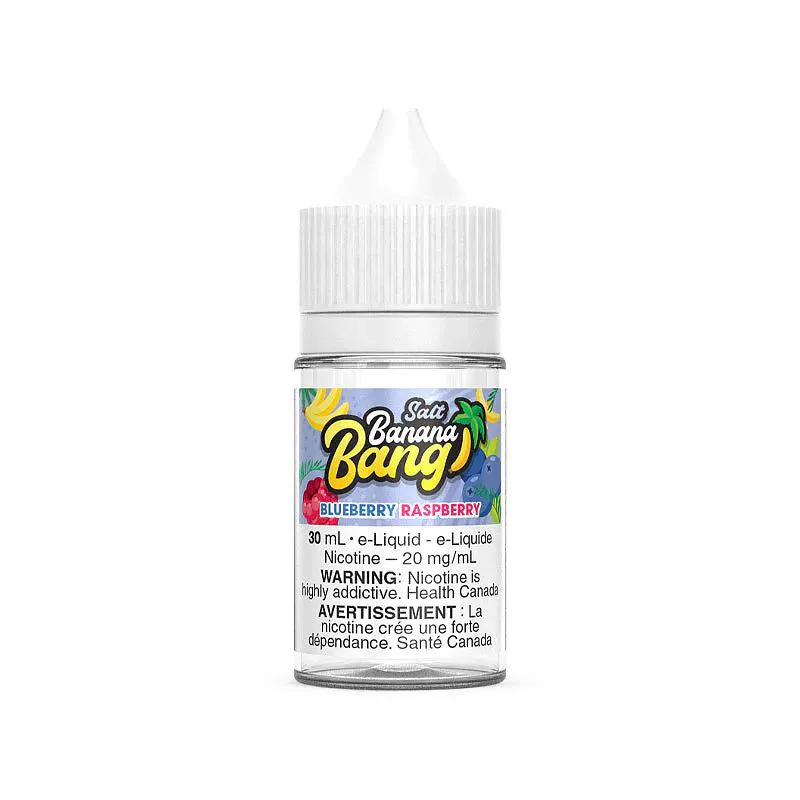 BANANA BANG  SALT BLUEBERRY RASPBERRY 30ML