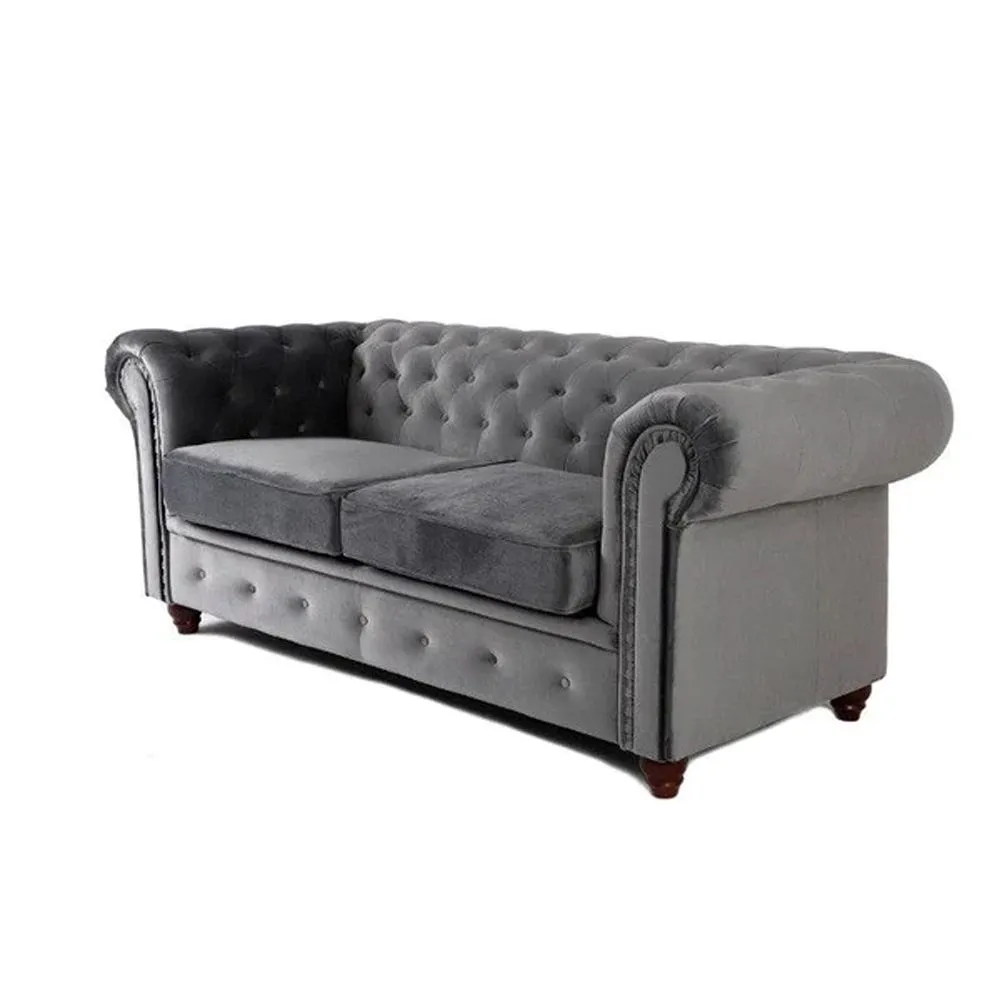 Dassi Grey 3 Plus 2 Sofa Set