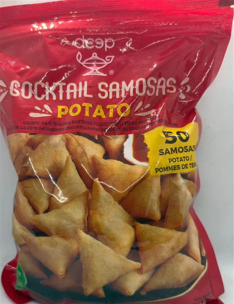 DEEP POTATO COCKTAIL SAMOSA 50PC