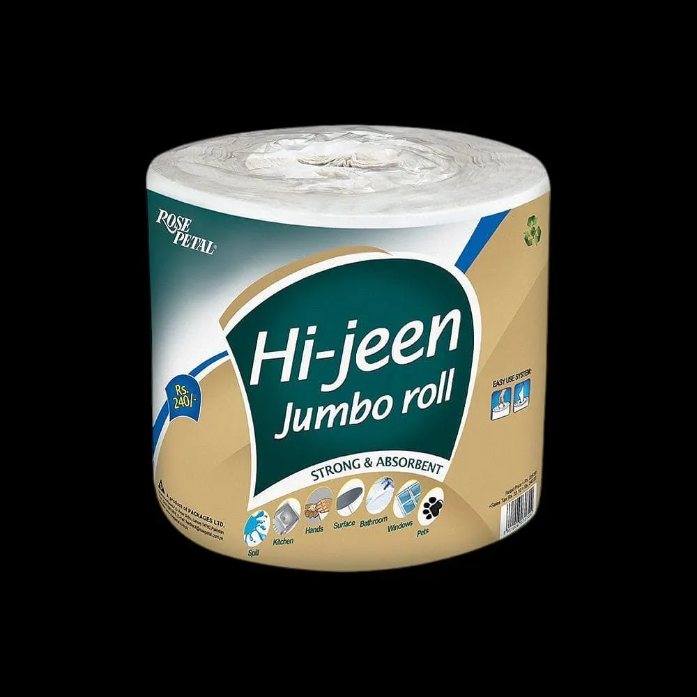 Rose Petal Hi Jeen Jumbo Kitchen Roll