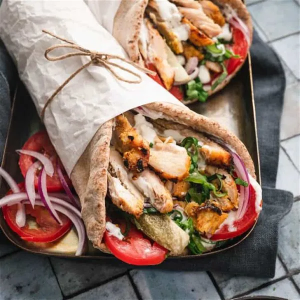 Grilled Chicken Shawarma