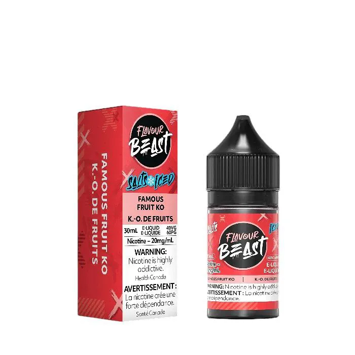 FLAVOUR BEAST E-LIQUID FAMOUS FRUIT KO