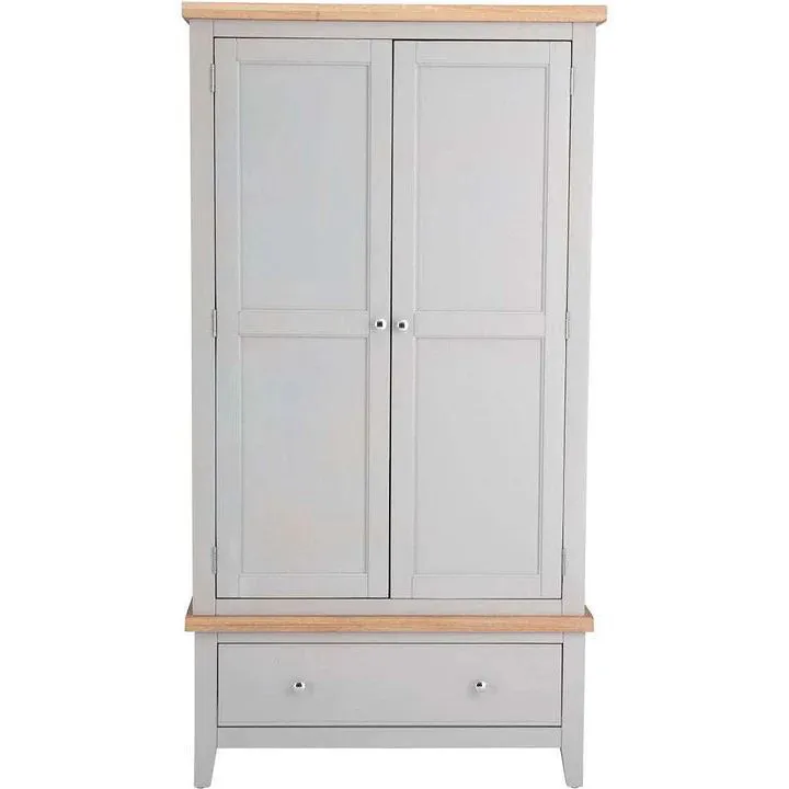 Zarow Grey Wardrobe