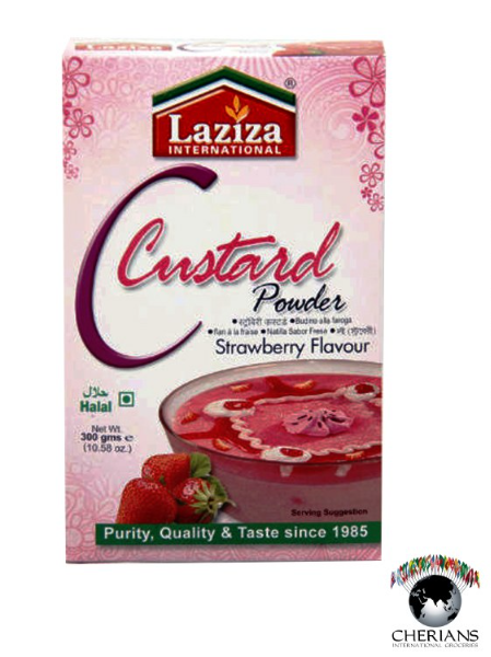 Laziza Custard Starwberry 300g