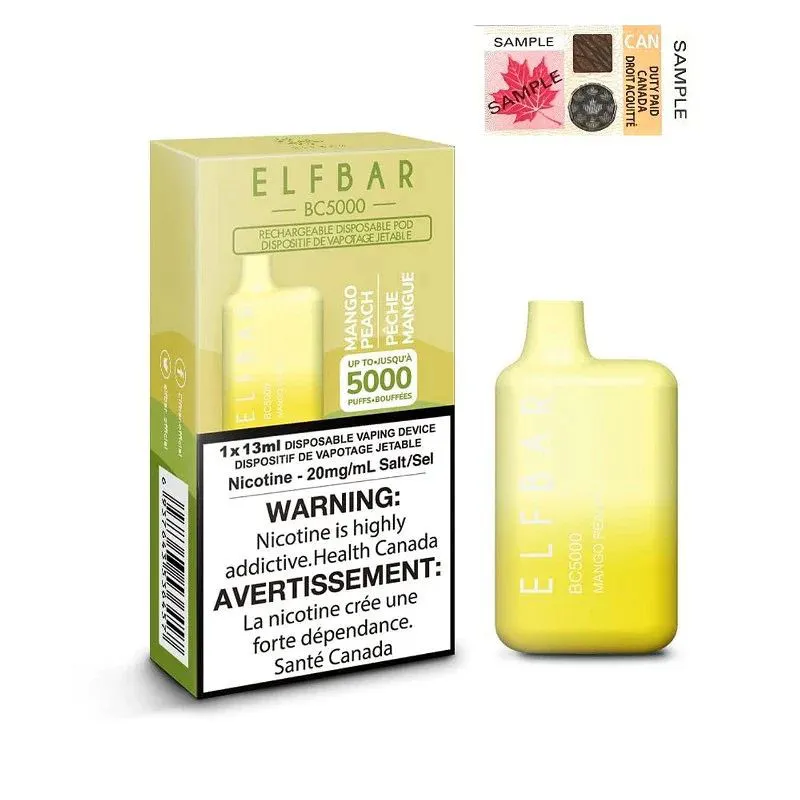 ELFBAR 5000 MANGO PEACH