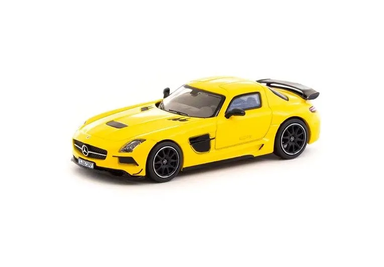 TARMAC WORKS | MERCEDES BENZ SLS AMG COUPE BLACK SERIES | YELLOW