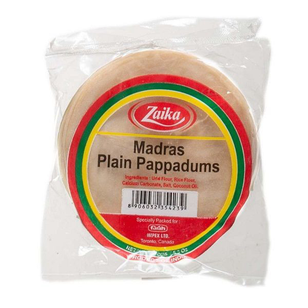 Zaika Madras Pappadum 200g