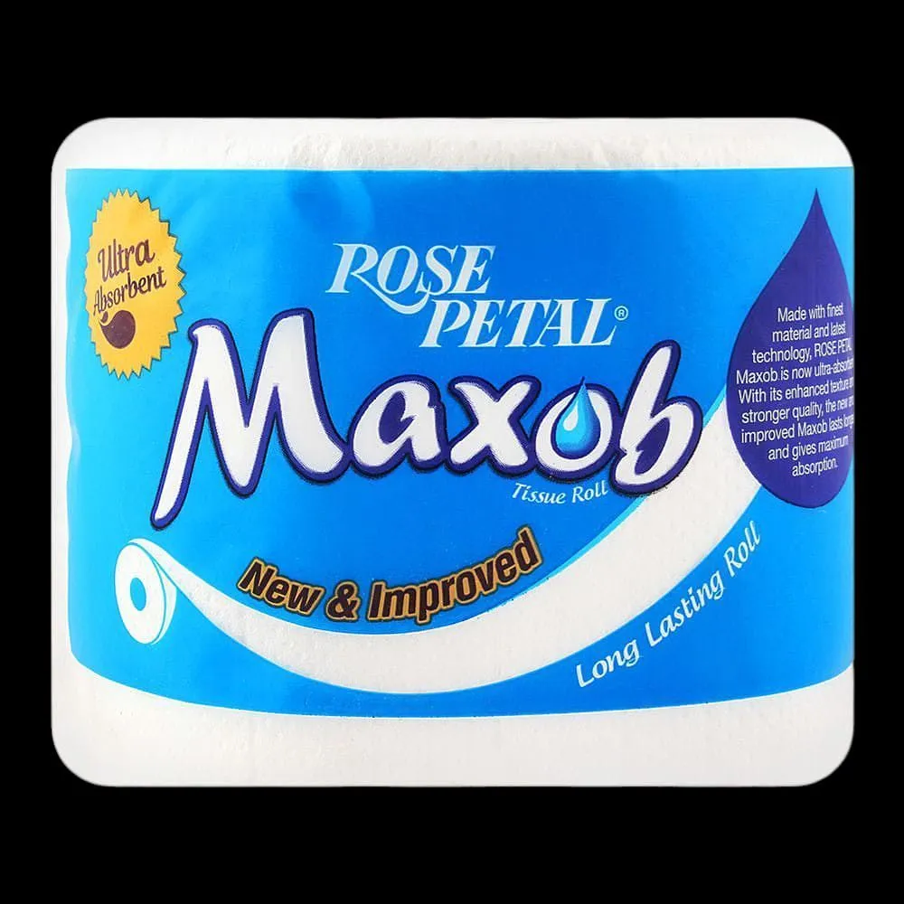 Rose Petal Maxob Toilet  Roll 10s