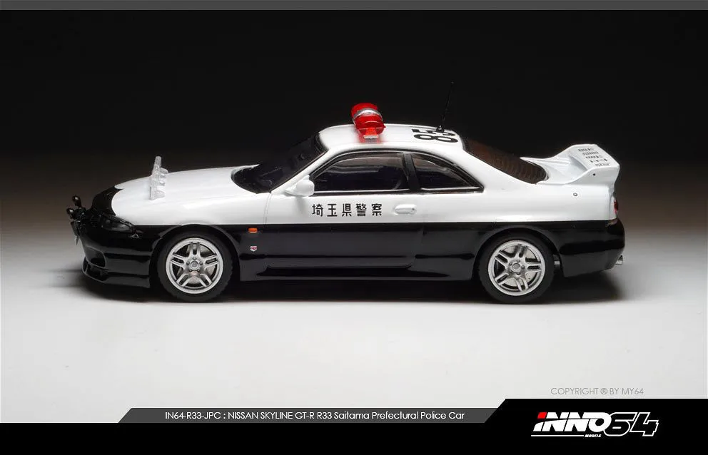 INNO64 | NISSAN SKYLINE GT-R R33 | JAPANESE POLICE