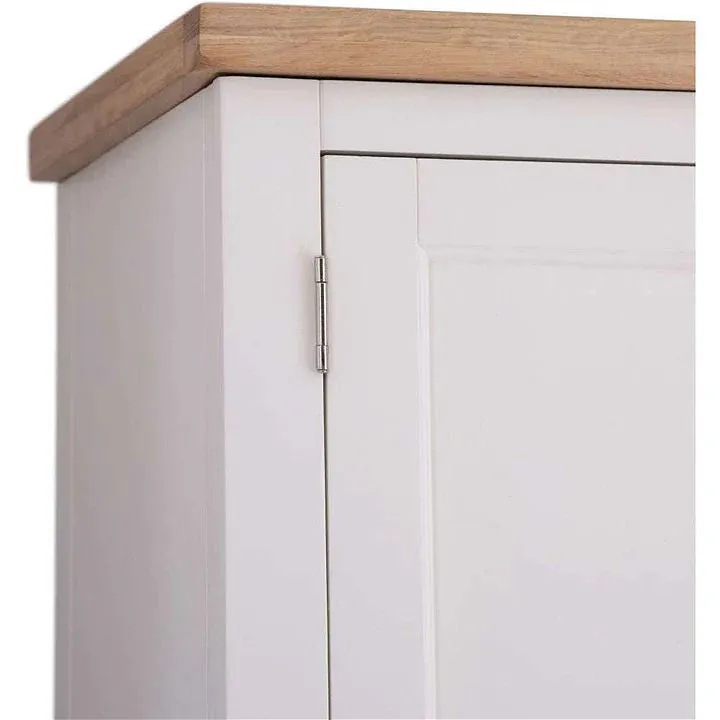 Lesna White 3 Door Wardrobe