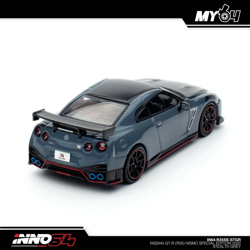 INNO64 | NISSAN GT-R R35 NISMO SPECIAL EDITION 2022 | STEALTH GREY