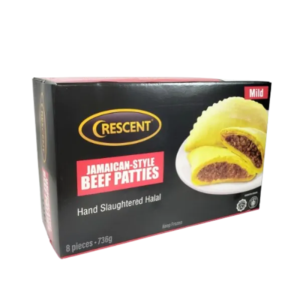 Crescent Beef Patty Jamaican Style Mild 900g