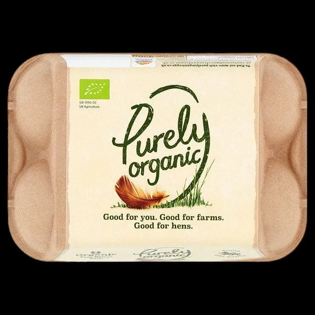 Pure Organic Eggs 12Pcs