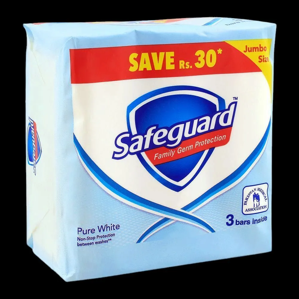 Safeguard White 3pc 175Gm