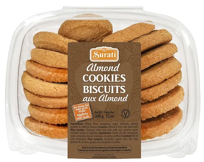 SURATI ALMOND COOKIES 340G