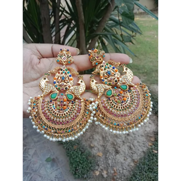 Handmade Big Noratun Earings