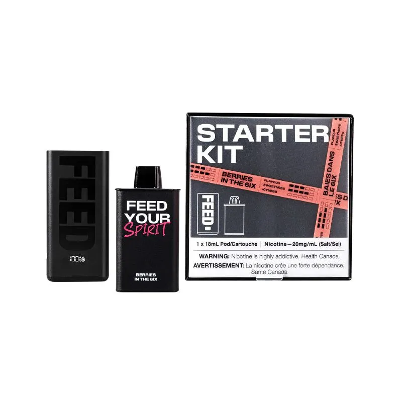 Feed Starter Kit Berries In The Six (9K PUFFS)