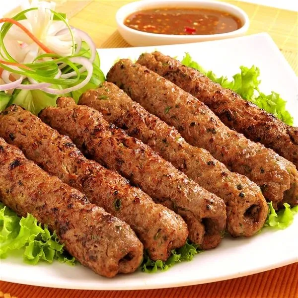 Beef Seekh Kabob (2 Pcs)