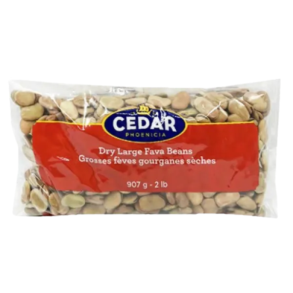 Cedar Dry Large Fava Beans 2Lb