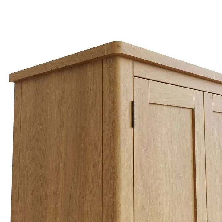 Vasse Oak 2 Door Wardrobe