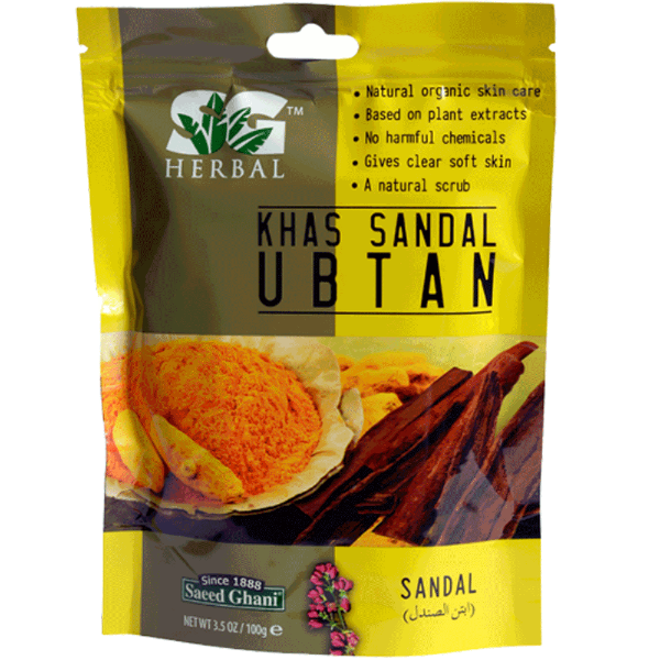 Saeed Ghani Khas Sandal Ubtan 100g