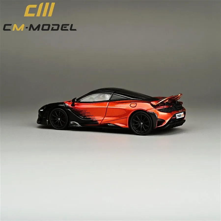 CM MODEL | McLAREN 765LT | ORANGE/BLACK