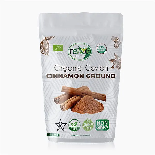 Newtree Organic Ceylon Cinnamon Powder 100g