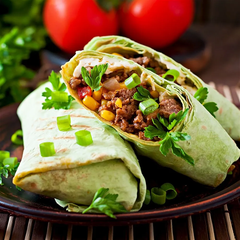 Beef Mince Wrap