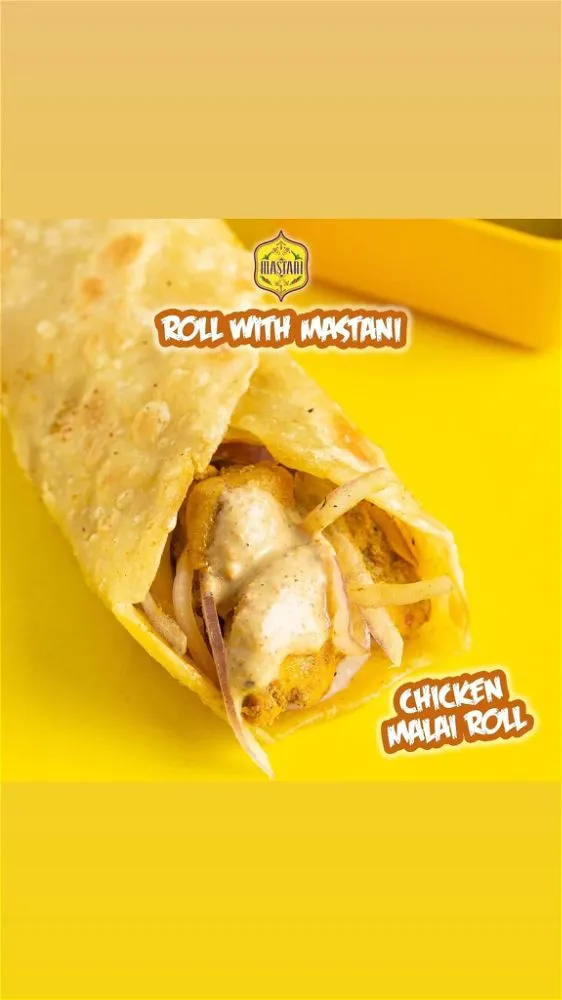 Chicken Malai Roll