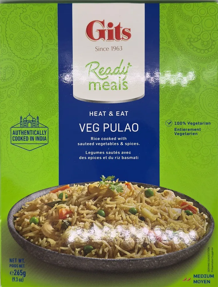 GITS H&E VEG PULAO 265 G