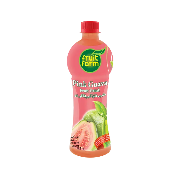 Fruit Farm Pink Guava 500 ML (12 Packs)