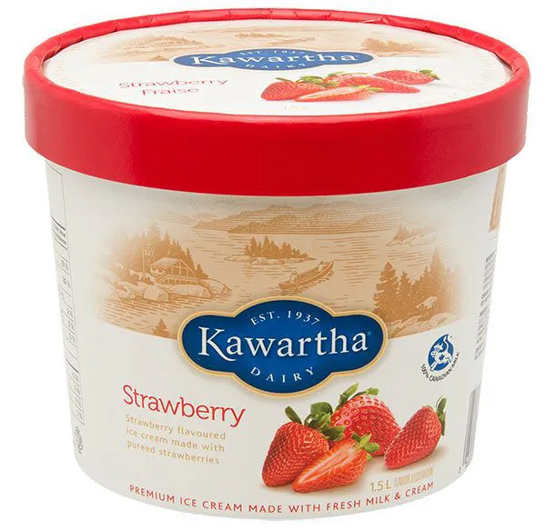 Kawartha Strawberry Ice Cream 1.5L