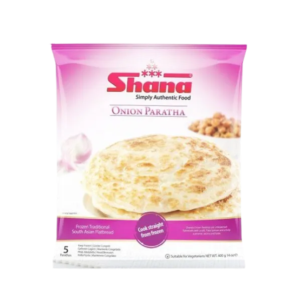 Shana Frozen Onion Paratha 400g