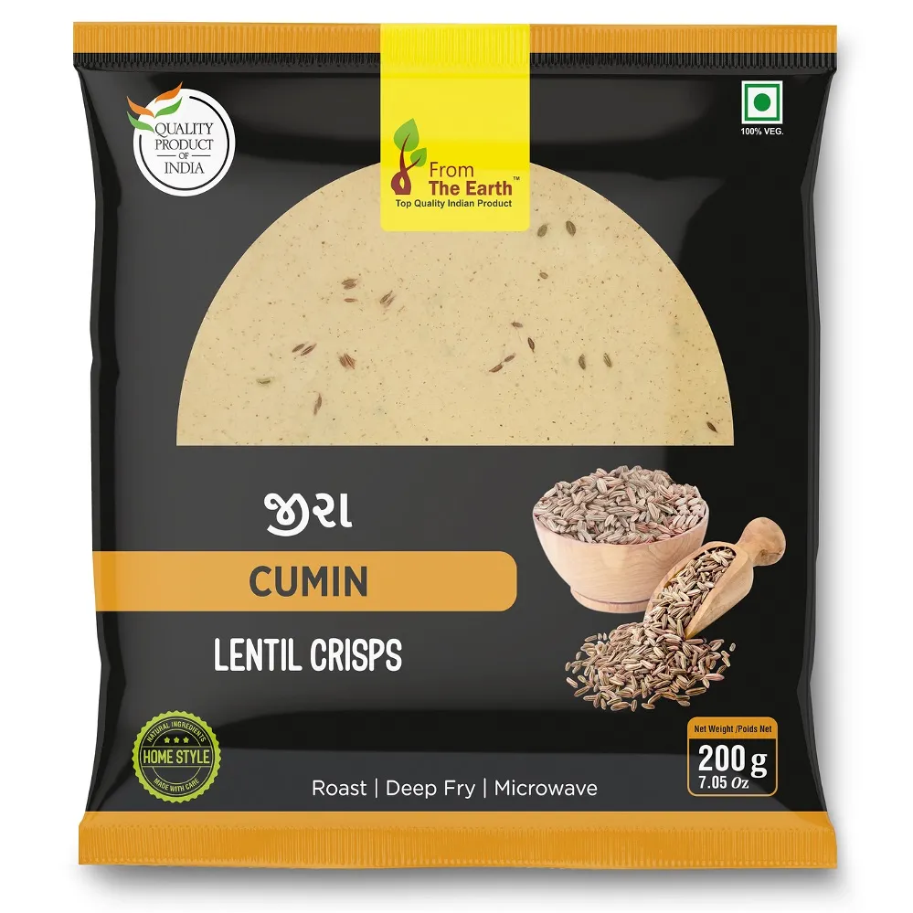 EARTH JEERA PAPAD 200 GM