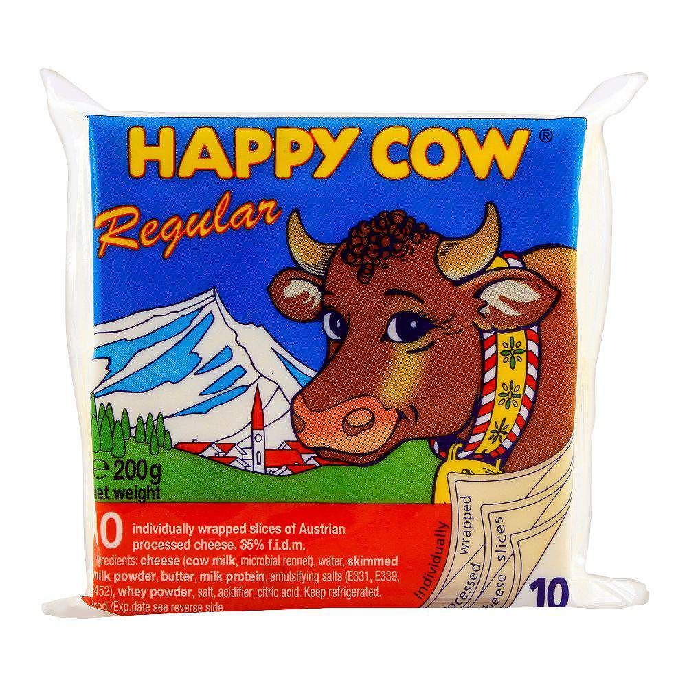 Happy Cow  Slice Regular 200Gm