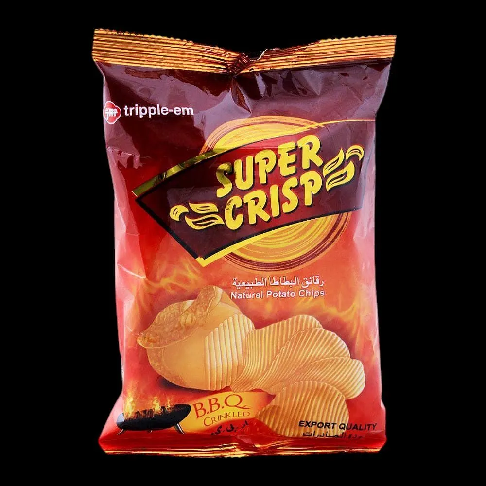 Super Crisp  Chips Bbq 80Gm