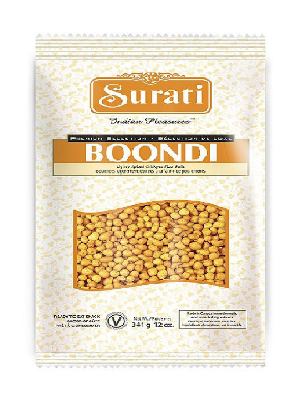 Surati Snacks Plain Boondi 341g