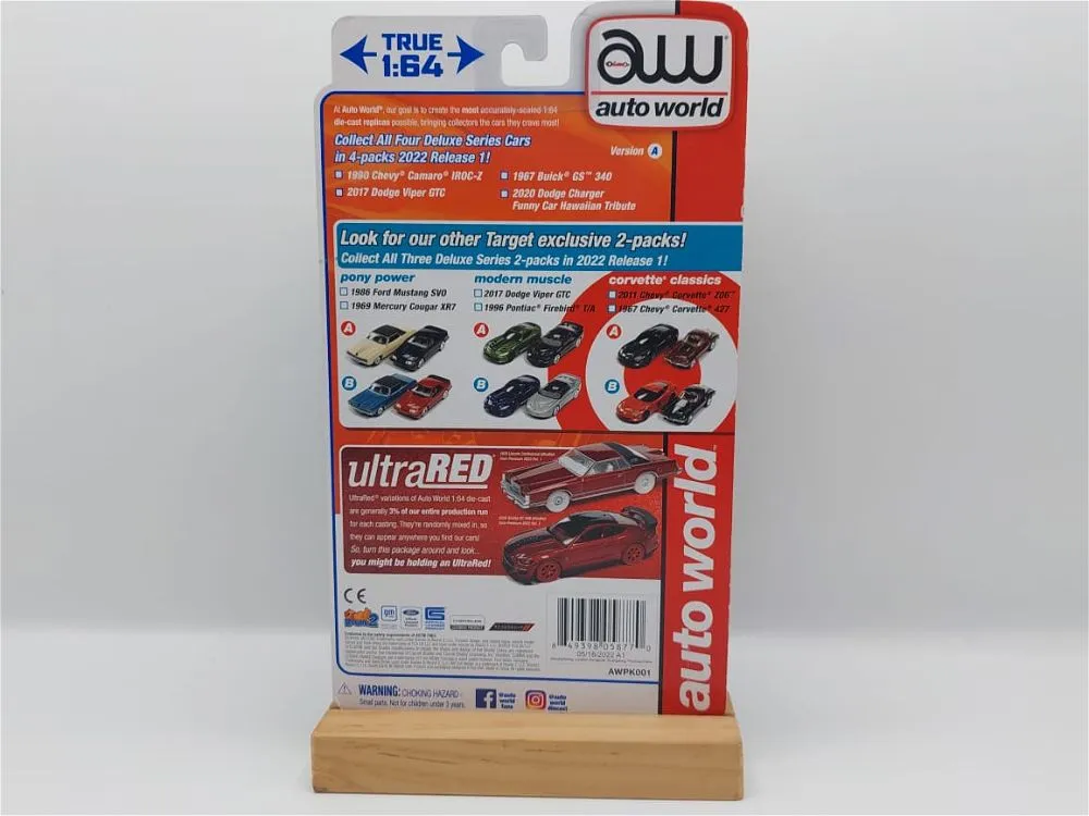 AUTOWORLD | AMERICAN MUSCLE 4 PACK