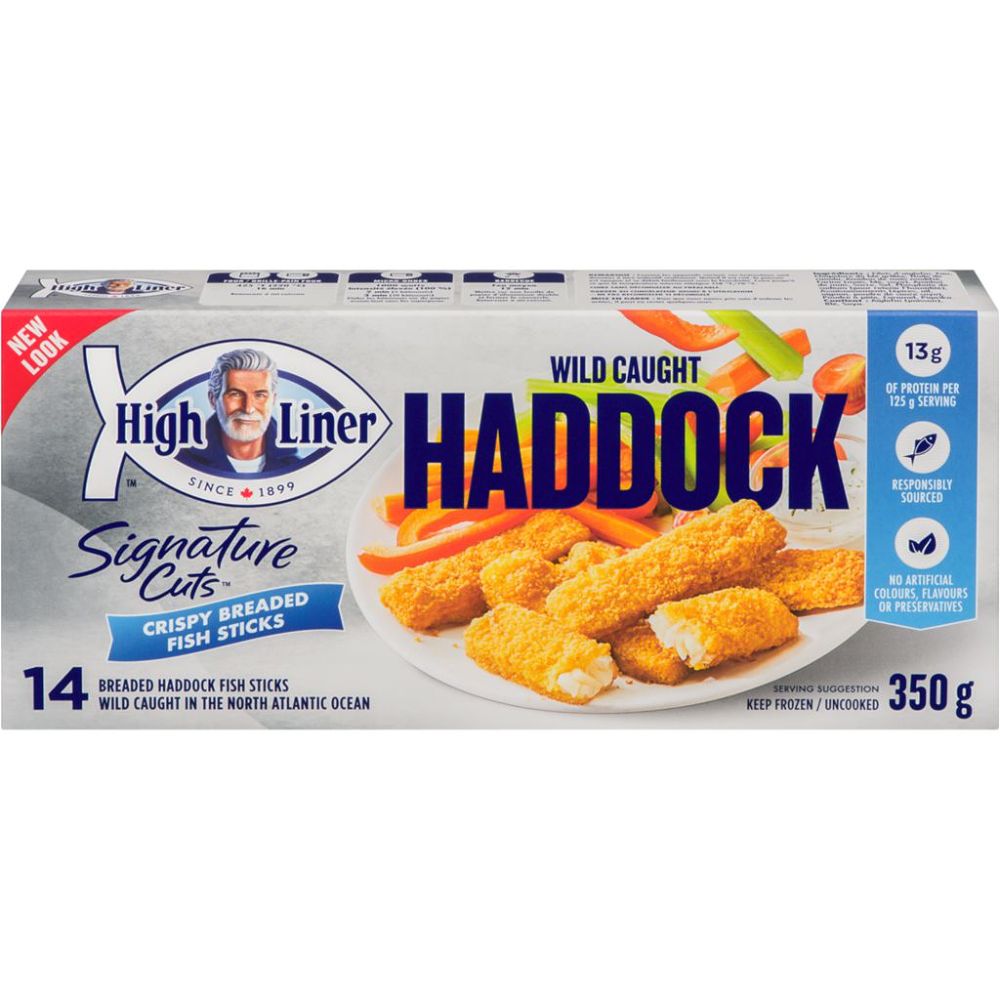 High Liner Wind Caught Haddock Crispy Breaded Fish Sticks