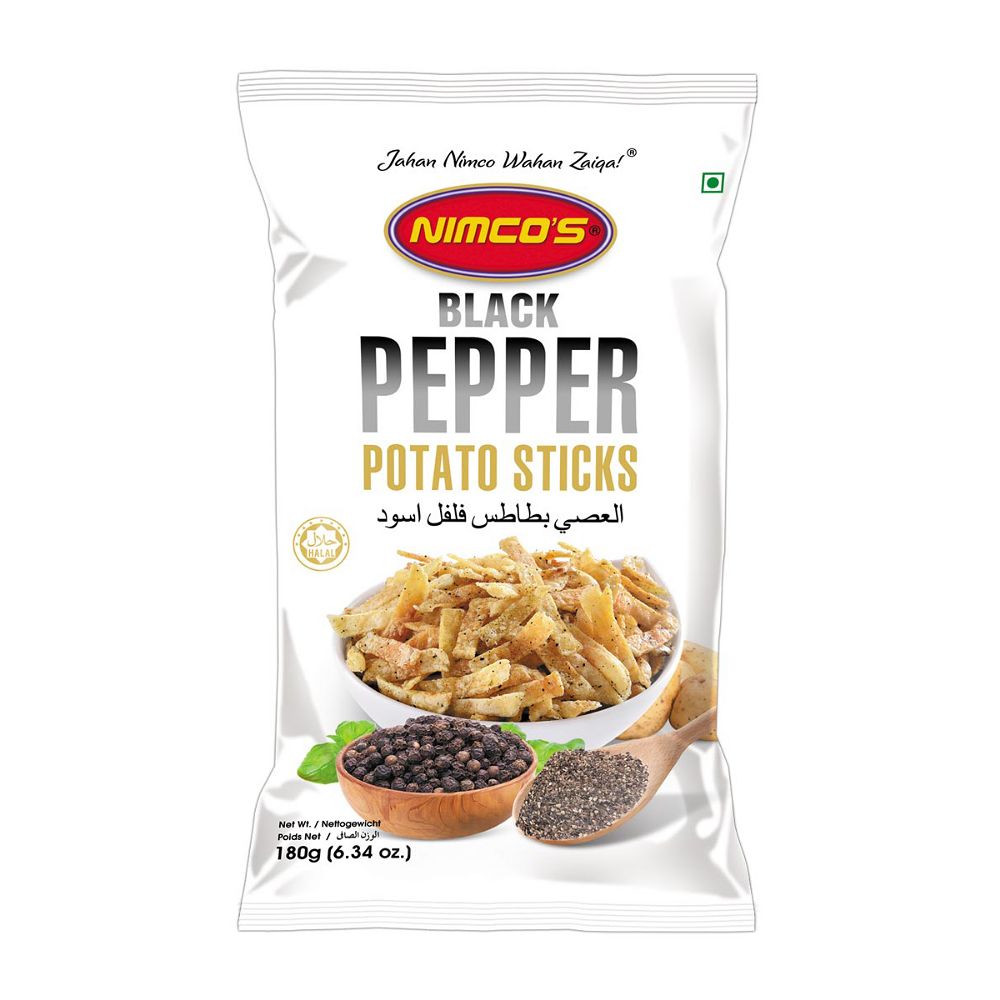 Nimco Snacks Black Pepper Potato Stick