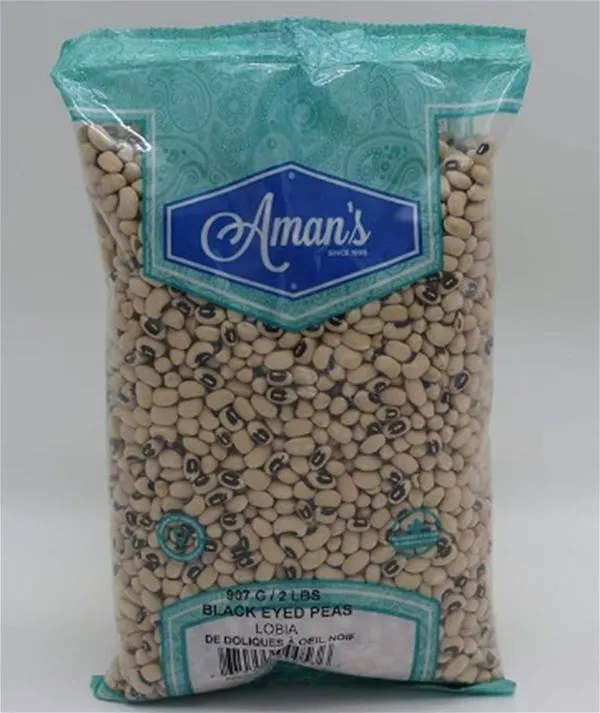 Aman Black Eye Beans 2lb